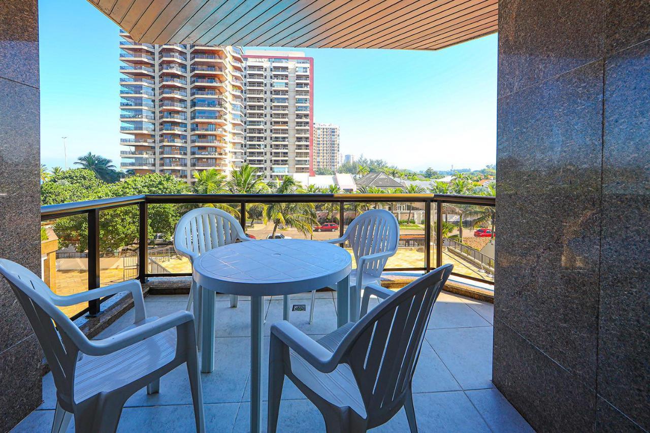 Acolhedor Flat A Beira-Mar Na Barra Da Tijuca Apartman Rio de Janeiro Kültér fotó