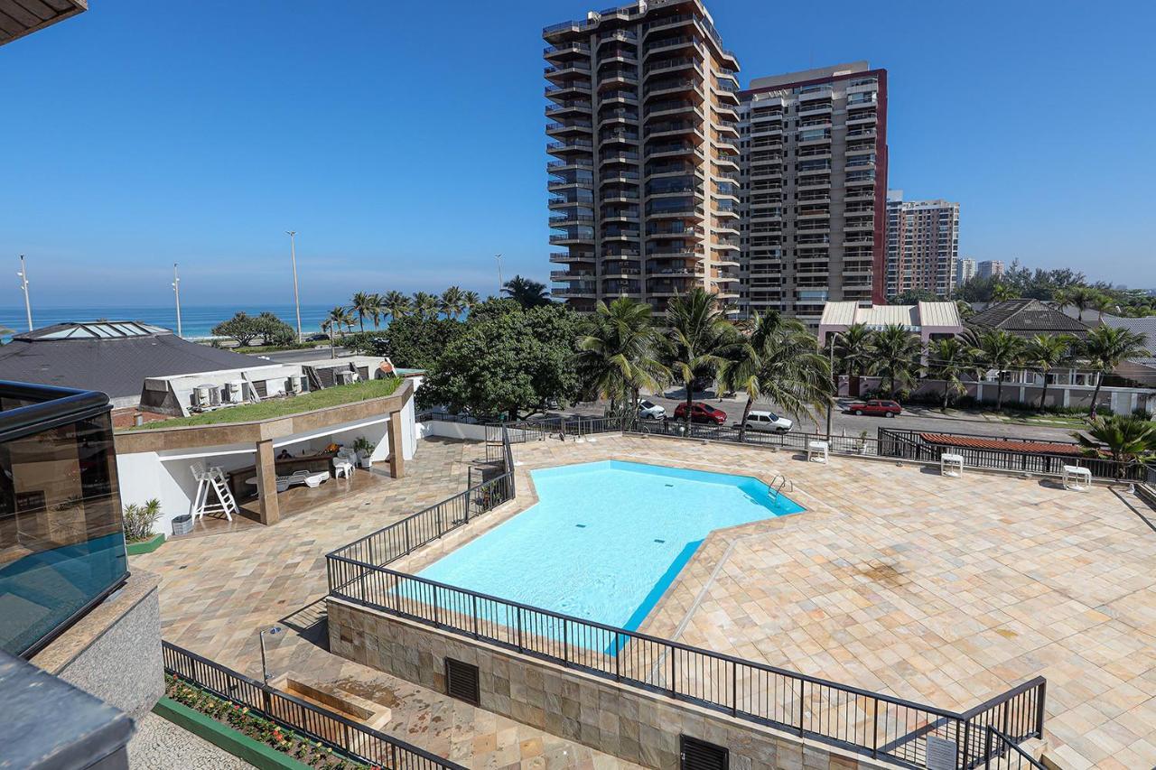 Acolhedor Flat A Beira-Mar Na Barra Da Tijuca Apartman Rio de Janeiro Kültér fotó